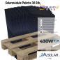 Preview: JA Solar 430w JAM54D41 Solarmodule 36 Stk. Palette kaufen - Bild