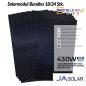 Preview: JA Solar JAM54D41 GB/LB 430W Bifaziales Glas-Glas Full Black Solarmodul 18/24 Stk.